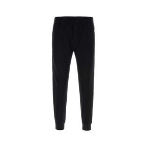 Prada Men Black Stretch Cotton Pant